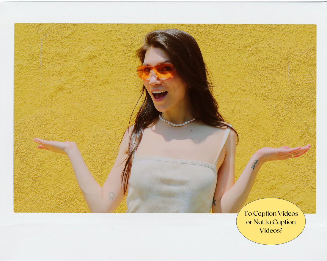 Should You Add a Caption to Your Video Content? 